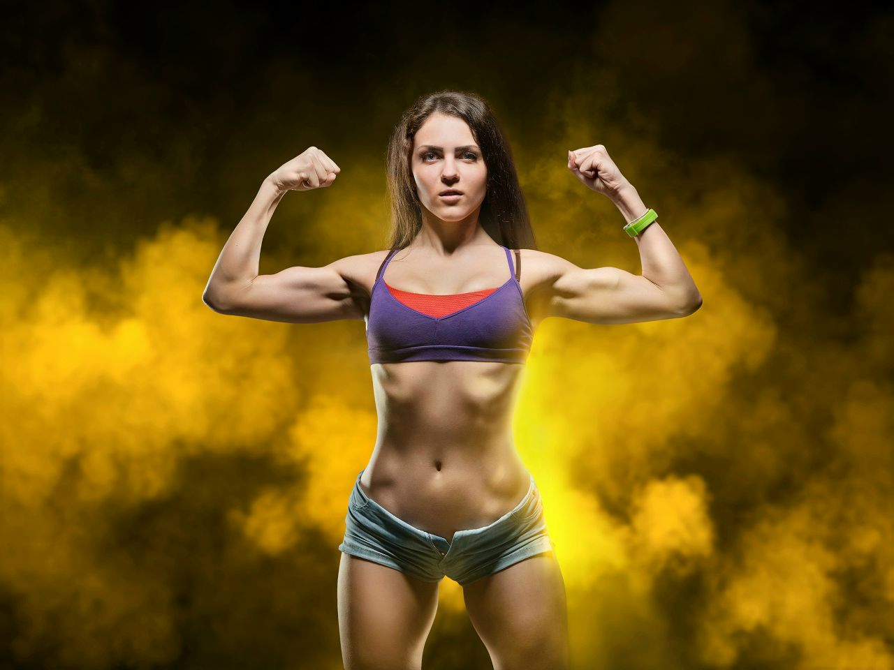 Athletic girls in Kawaguchi